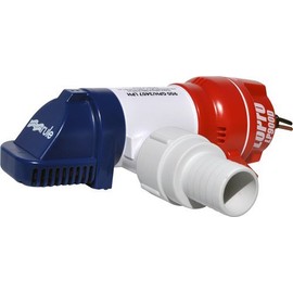 Rule LP900D Bilge Pump, Non-Automatic, 12 Volt, 900 GPH