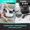 HAUSHOF Cordless Carpet & Upholstery Cleaner, Lightweight Deep Fabric Cleaner