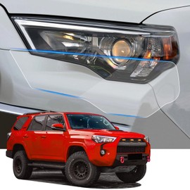 LUNQIN Car Headlight Protection Film for Toyota 4Runner 2014 2015 2016 2017 2018 2019 2020 2021 2022 2023 2024 Auto Accessories Lucency Vinyl Exterior Decoration Self Sheet Sticker Cover Tail Light