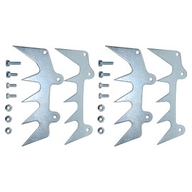 Adefol Claw Stop Parts Set for Stihl MS660 MS460 MS440 066 046 044, Claw Bumper + Matching Screws + Chain Tensioner + Bolt & Nut Spare Parts Chainsaw Kit (2 Claw Stop)