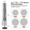 Solar Patio Umbrella Cover - Solar Outdoor Umbrella Covers with