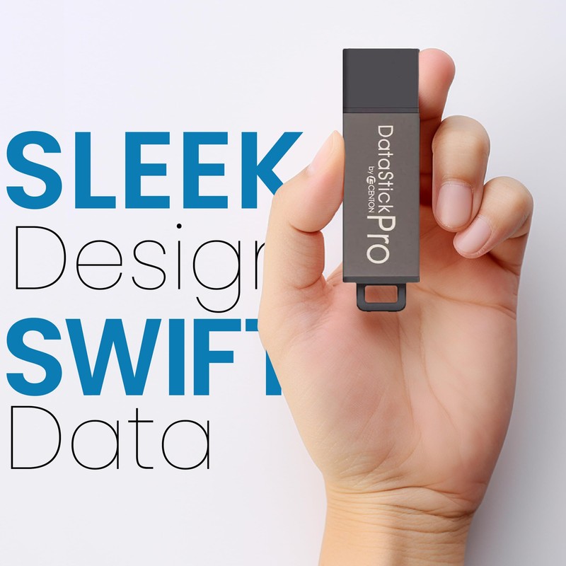 Centon 8 GB DataStick Pro USB 2.0 Flash Drive DSP8GB-008,Gray