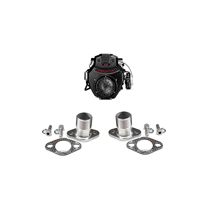 ARSPORT Predator 670 V-TWIN/Max 459 1" NPT Male Thread Exhaust