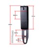 HolsterSmith Universal Metal Belt Clip for Holster Making - (ARC