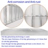 DuuMuut Galvanized Steel Drain Grate, 10x10 Outdoor Drain Cover, B