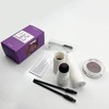 Eyebrow Stamp + Stamp Enhancer Powder Kit (Dark Brown)