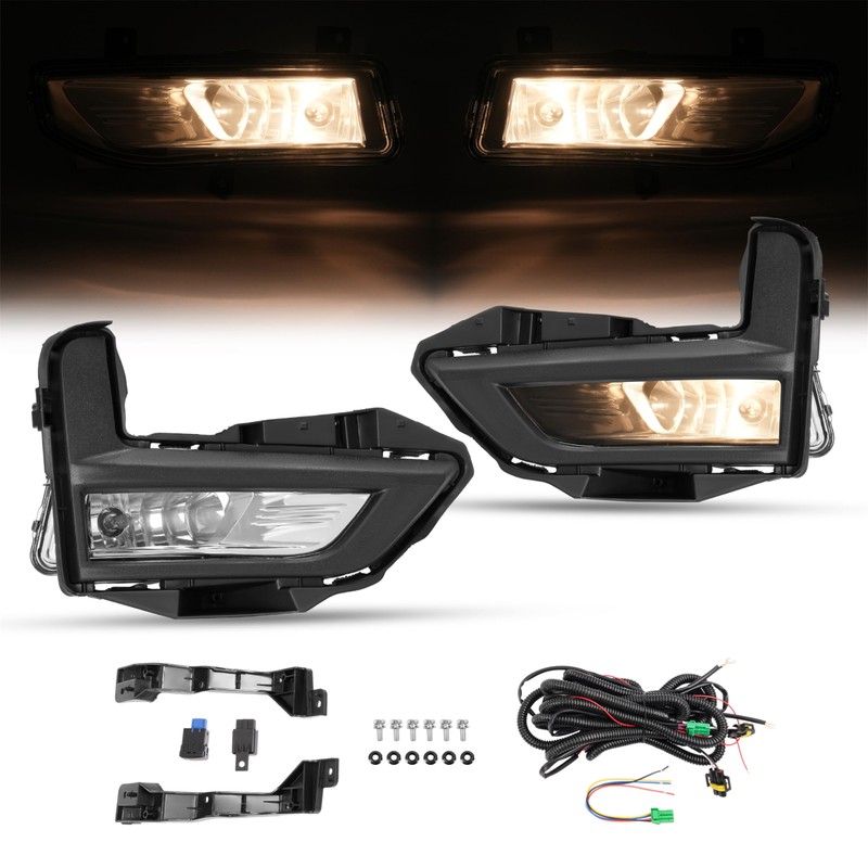 KUAFU Fog Light Kit Compatible with 2017-2020 Nissan Rogue Replacement