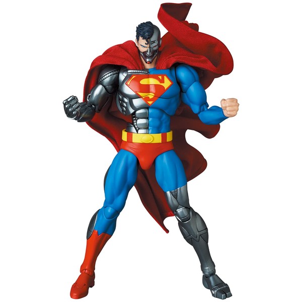 MAFEX No.164 CYBORG SUPERMAN Cyborg Superman (RETURN OF SUPERMAN), Total Height Approx. 6.3 inches (160 mm), Painted Action Figure