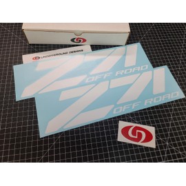 Z71 Off Road Chevy Fender Decal Tailgate Sticker 15" (Gloss White)