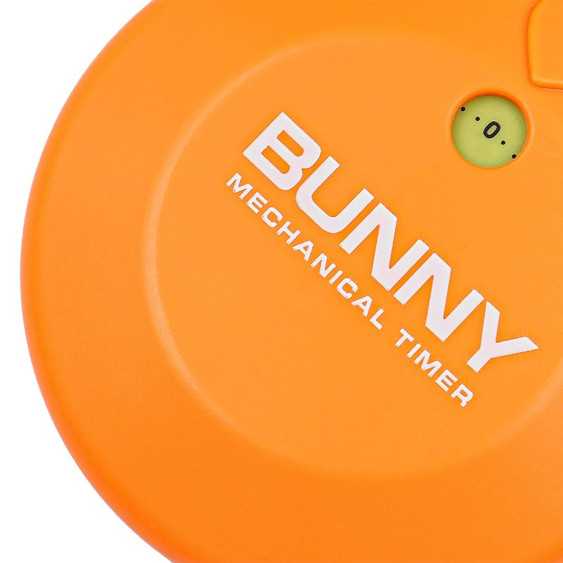 POFET 2PCS Cute Rabbit Kitchen Timer 60-Minute Magnetic Cartoon Digital