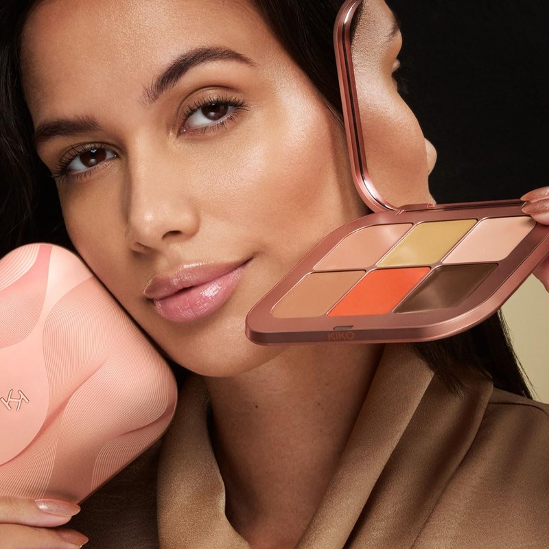 KIKO Milano Golden Oasis All Over Face Palette 02, Face
