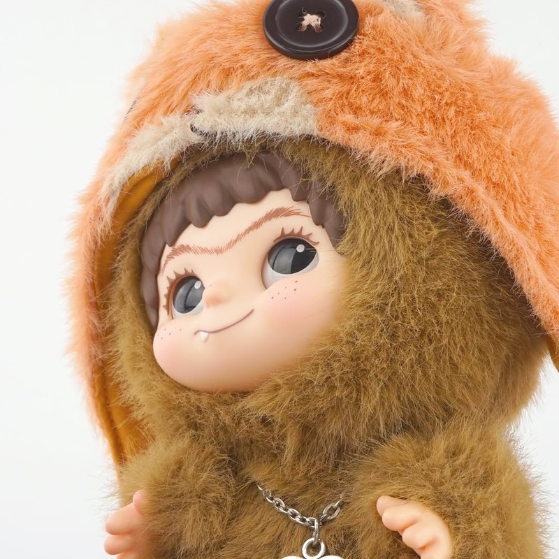 Wakuku Rose 1 Pack Trading Mascot Series FUZZY TRENDY FUN
