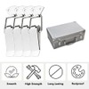 4 PCS Stainless Steel Tension Clasp Small Spring Loaded Toggle