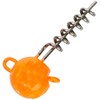 Balzer UV-Active Screw in Jig Heads, Orange Jig Heads, Weight/Content: