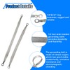 Universal Automotive Ground Strap Kit, 3PCS 10 "x 1/2" and