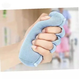 손가락 운동 기구 손 근력 강화 쿠션 그립 악력 운동 도구 용품 손목 근력 강화 Finger Exercise Device Hand Strengthener Grip Cushion Grip Strength Trainer Wrist Strengthener [Blue]