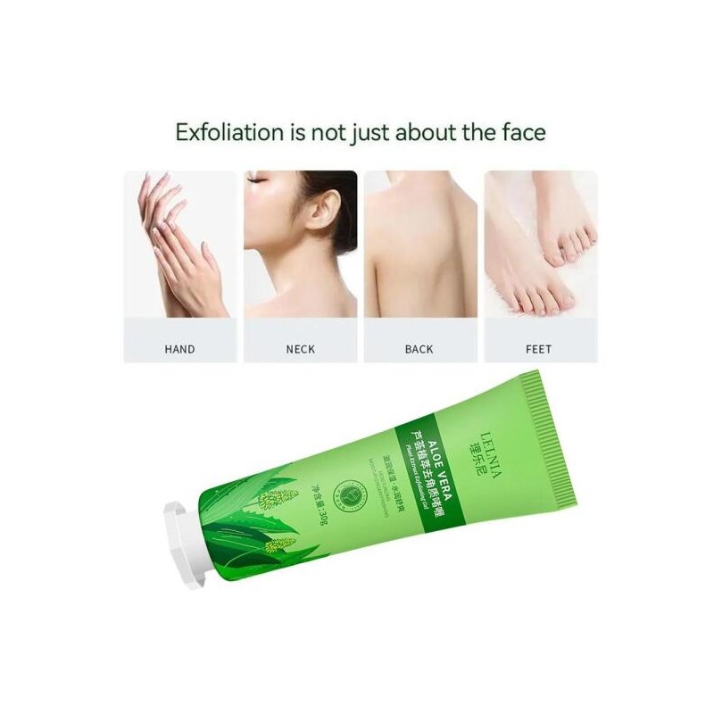 Vibrani 페이셜 각질 제거 클렌징 빛나는 30ML 부드러운 공개 바디