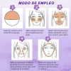 Cybase Maquillaje Polvo Compacto Matte Con Espejo Lavanda La
