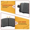 YXPCARS Rear Ceramic Brake Pads for Subaru Baja Impreza Outback