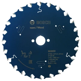 Bosch 2608644022 EXWOH 6.5" x 20mm 24T Circular saw blade Top Precision