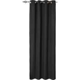 Safdie & Co. Curtain Foulard Room Darkening 84L Black