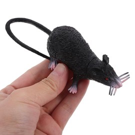 JOINPAYA 10pcs Realistic Fake Rat Mouse: Plastic Rubber Rat Mice Lifelike Simulated Prank Props for Halloween Party Supplies Decorations