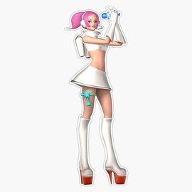 Ulala Space Channel 5 Sticker Bumper Sticker Vinyl Decal 5"