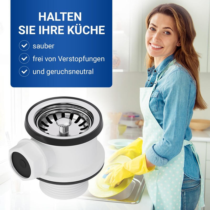VIOKS Strainer Basket Valve 70 mm with 1 Inch Drain