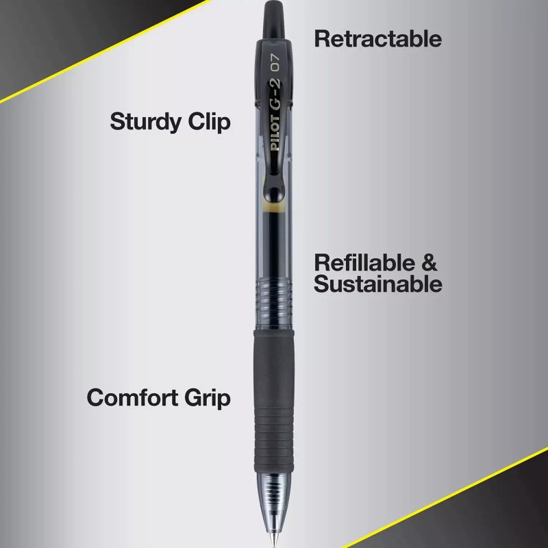 Pilot Pen G2 Premium Gel Roller Assorted Ink 16pk Fine