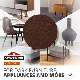X-PROTECTOR 357 pcs Premium Huge Pack Felt Furniture Pads! Quantity of Furniture Sliders with Many Big Sizes – Your Ideal Floor Protectors. Protect Your Hardwood & Laminate Floor!
