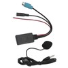 Car Bluetooth5.0 AUX Module Handsfree Mic ABS Wearproof Antiaging for