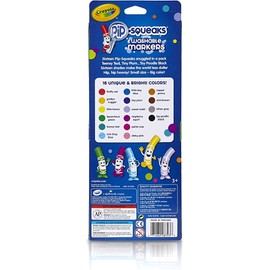 Crayola Pip-Squeaks Washable Markers 16 ea (Pack of 3)