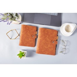 Diary 2025-2026 Refillable - Academic Diary 2025-2026 Week to view Personal Size, Monthly Tabs, Pocket & Pen Loop, Mid Year Diary 2025-2026, Small Weekly Planner, Personal Organiser, Aug.25 - Jul.26