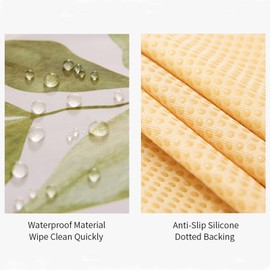 Insular Baby Splat Mat for Under High Chair/Arts/Crafts, Anti Slip and Waterproof Splash Mat for Floor, Portable Picnic Mat, 51x51 Inch, Vehicle