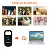 NetumScan Upgraded Pet Microchip Reader Scanner, 256 Data Storage Animal