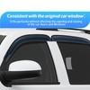 Nilight Window Rain Guards for Chevy Tahoe/GMC Yukon 2007 2008