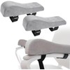 Juego de 2 Almohadillas Ergonómicas para Reposabrazos, Fundas Acolchadas para