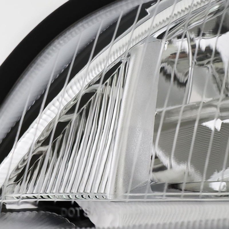 Left Set Headlights Fit For 2004-2013 Freightliner M2 Replacement Headlamp