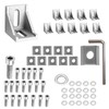 Mounting Material Angle Fixing, Aluminium Profile 20 x 20 and