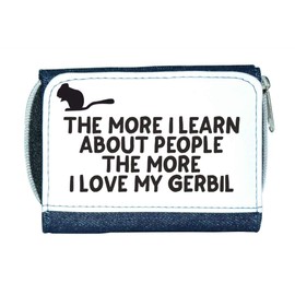 The More I Learn About People The More I Love My Gerbil Person Animal Lover Pets Stylish Ladies Purse