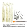 Large Crochet Hook Set 20Mm Rag Rug Handle Pillows Hats