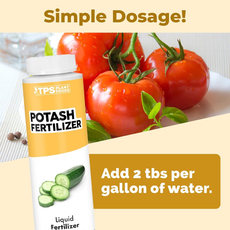 Potash Fertilizer – Liquid Potassium Supplement for More Blooms, Better