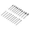 20Pcs High Speed Steel Rotary File DIY Grinding Head Set