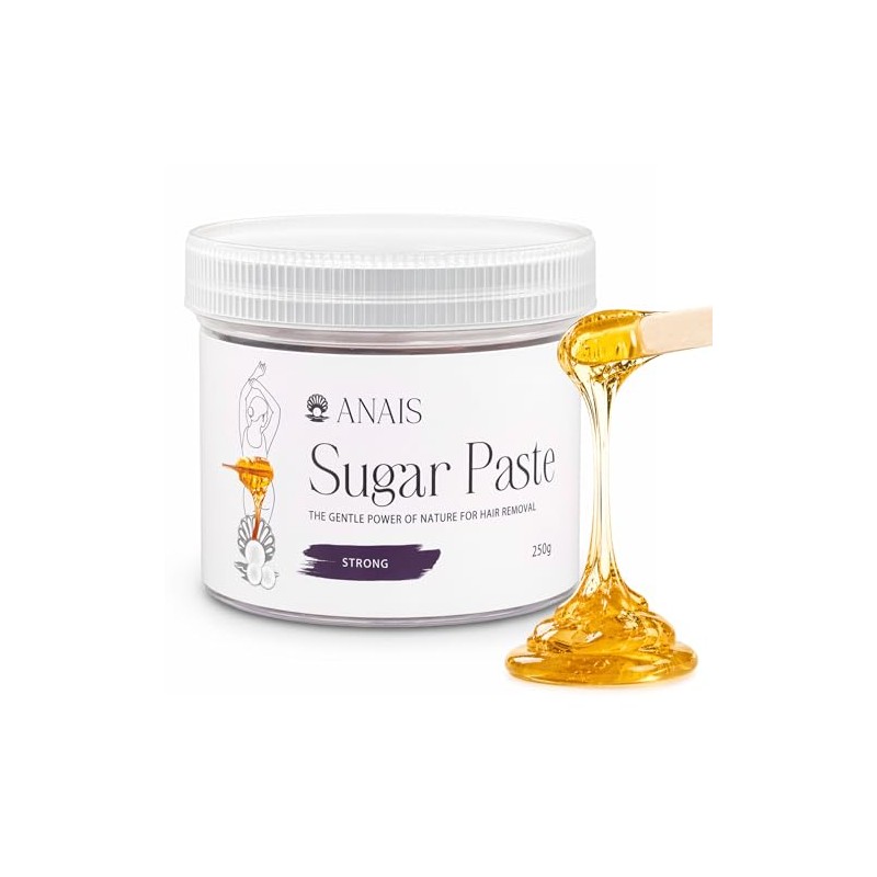 Wax Hair Removal 250g, Strong Consistency – Natural Sugaring Wax
