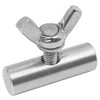 ZONADAH 6Pcs Awning Rail Stoppers Sun Canopy Awning Rail 8mm