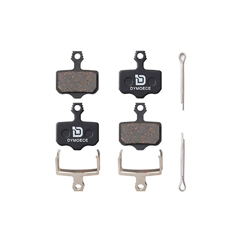 Dymoece 2 Sets Semi-Metallic Bicycle Disc Brake Pads for Avid