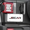 JeCar Tailgate Handle License Plate Holder Rear License Mounting Bracket