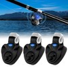 mizikuu Pack of 3 Electronic Bite Alarms, LED Light Strike
