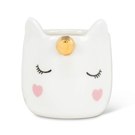 Abbott Collection Small Sleeping Unicorn Planter
