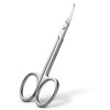 BEZOX Precision Curved Tip Cuticle Scissors - Sharp Scissors for